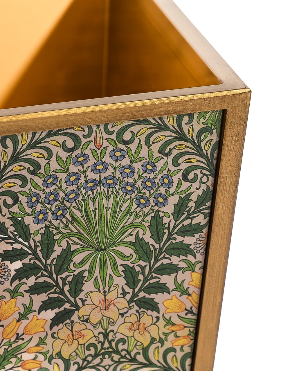Floral Pattern Waste Paper Bin - LUM33