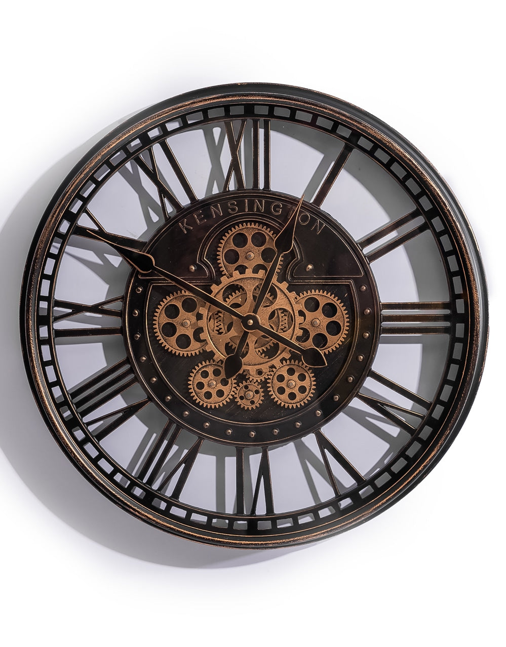 Antique Black Kensington Wall Clock - KSC13