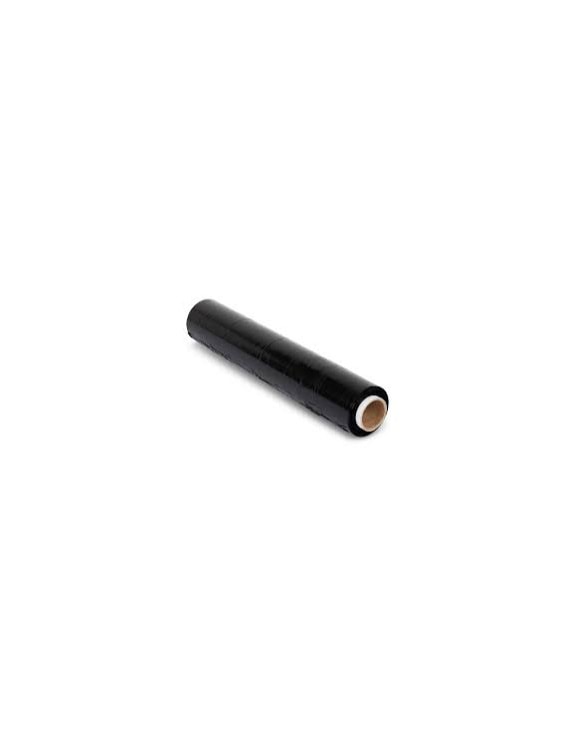 Hand Stretch Wrap - Black 500mm x 250m - WRAP500-BLACK