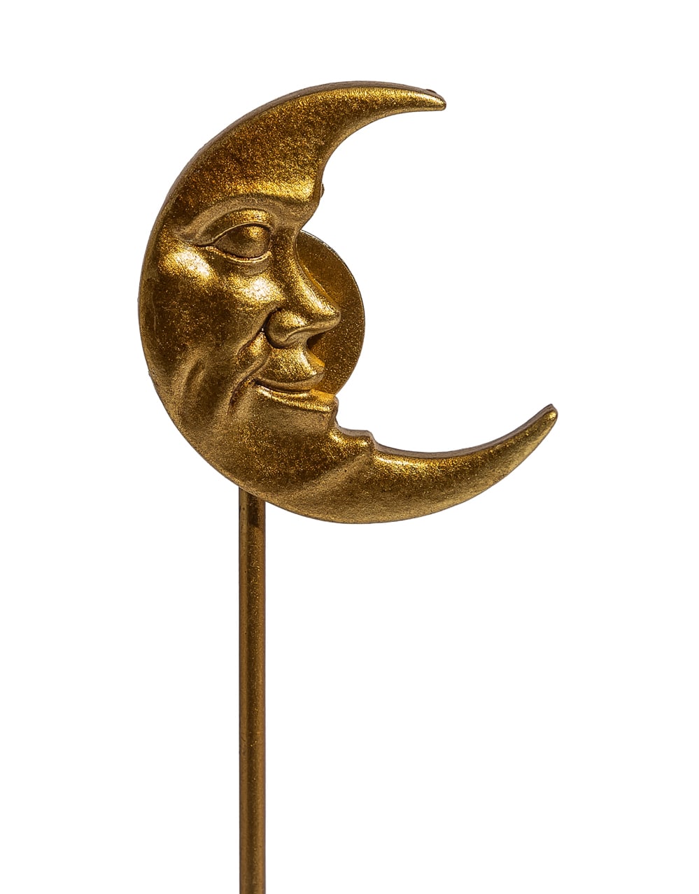 Gold "Moon" Magnetic Card / Photo Holder on Stand - MK235