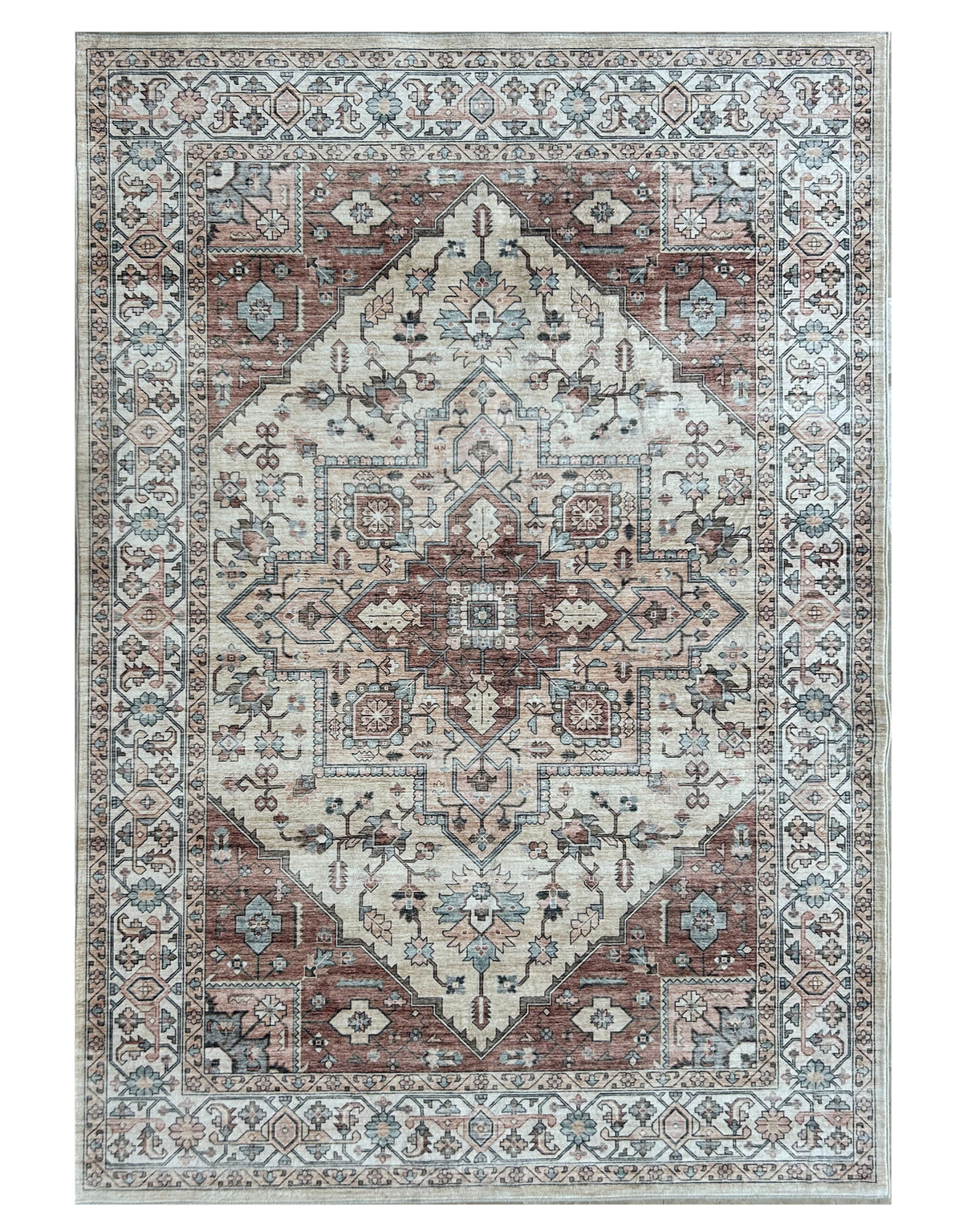Tabriz Traditional 230x160cm Rug - Washable - OCM17