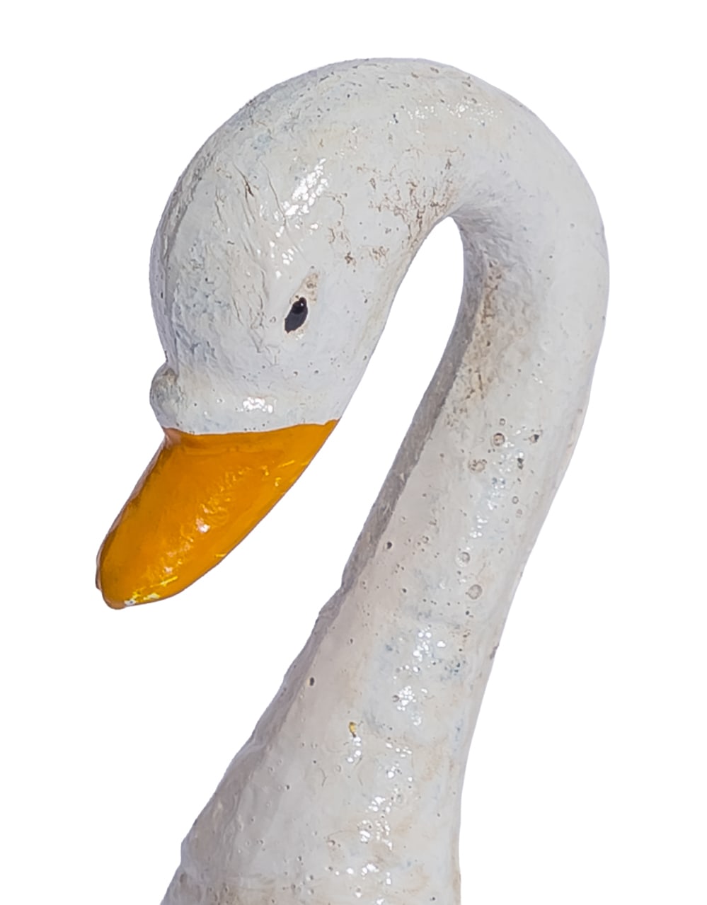 Cast Iron White Swan Coin Dish - STM107