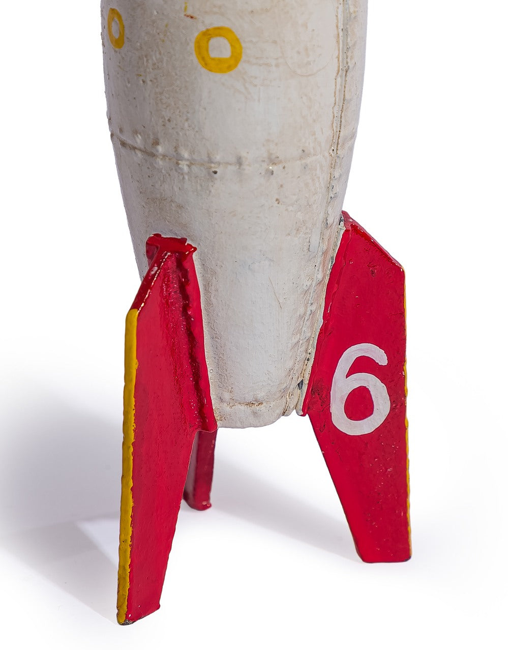 Cast Iron Rocket Ship Coin Bank - STM109