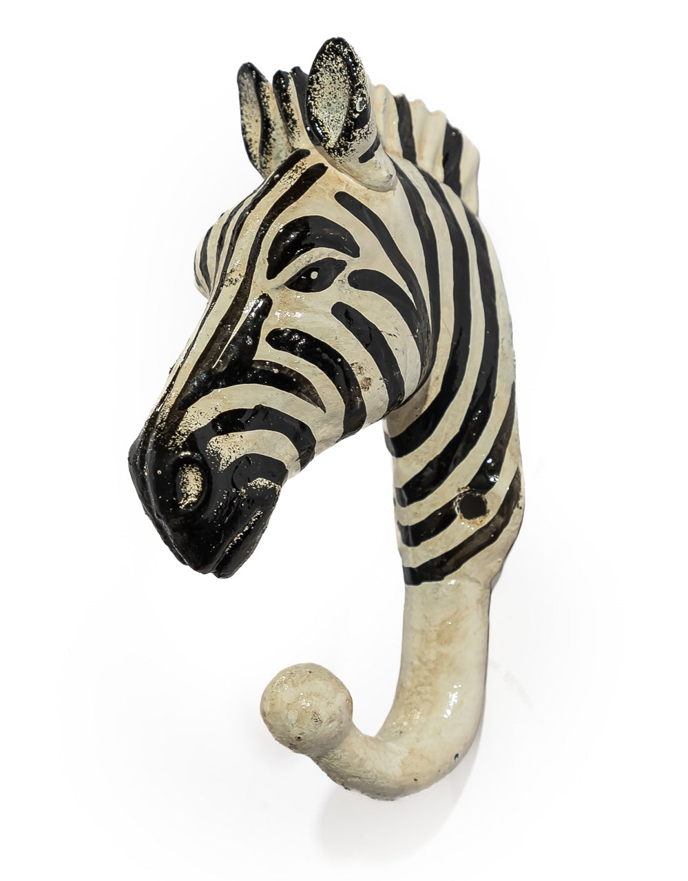 Cast Iron Zebra Coat Hook - STM116