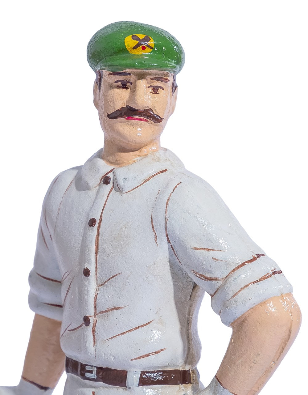 Cast Iron "Full Whites" Cricketer Door Stop - STM117