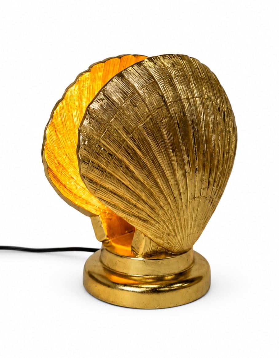 Gold Shell Table Lamp - DVM77