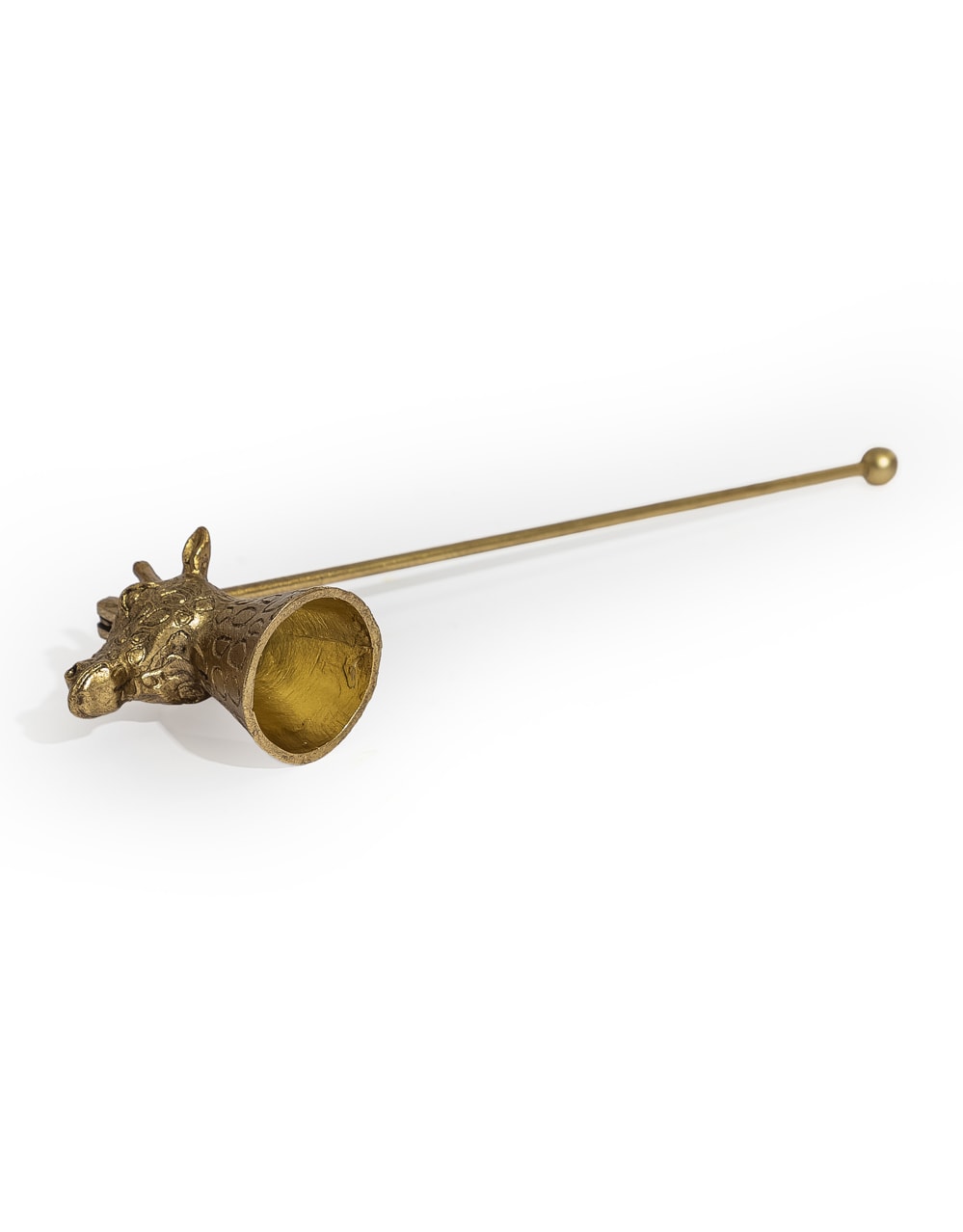 Antique Gold Giraffe Candle Snuffer - ET380