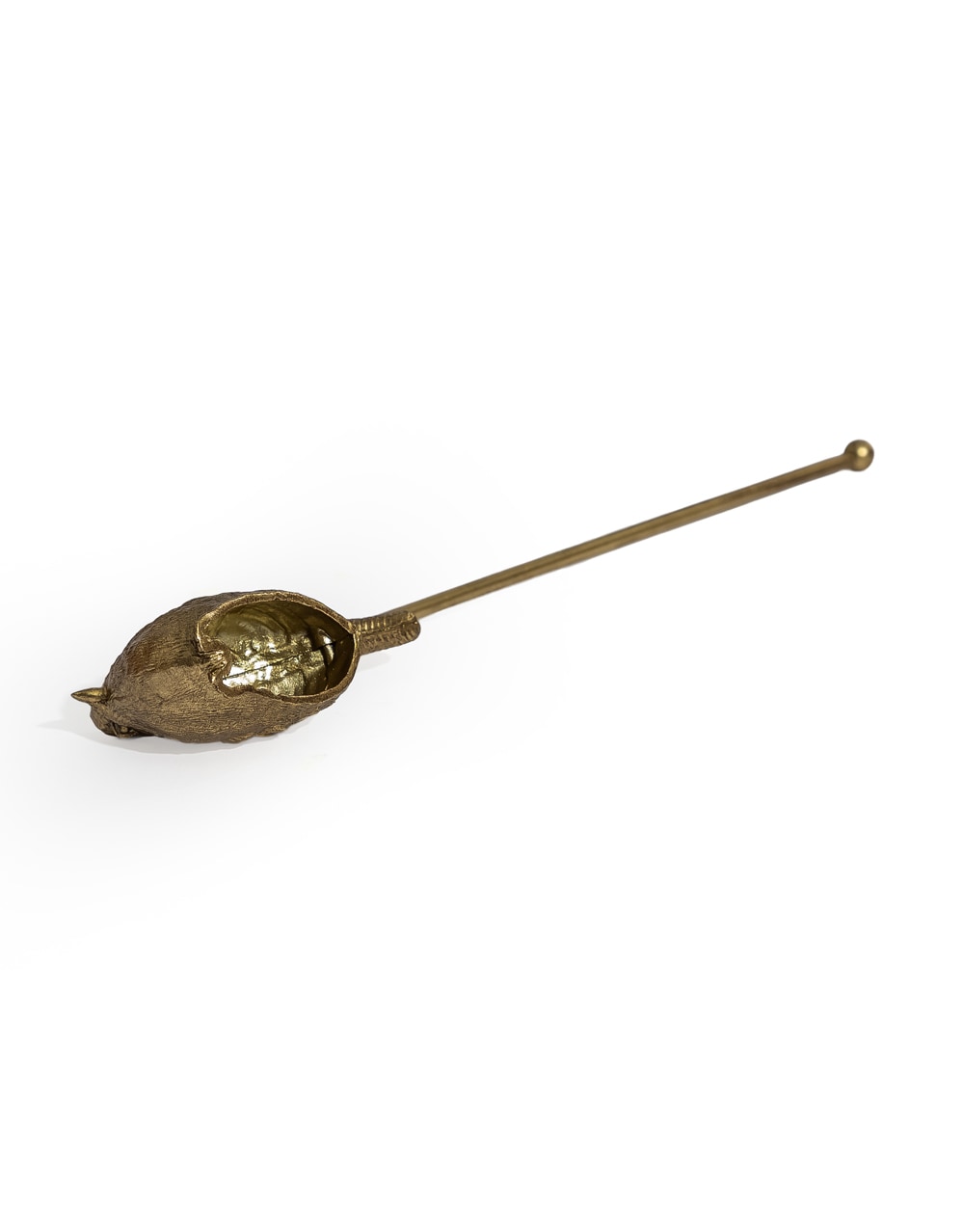 Antique Gold Sparrow Bird Candle Snuffer - ET384