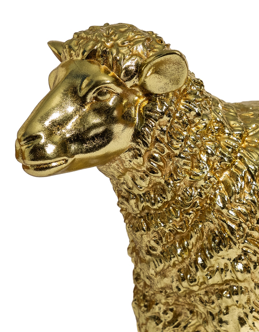 Large Gold Sheep Figure - FL155