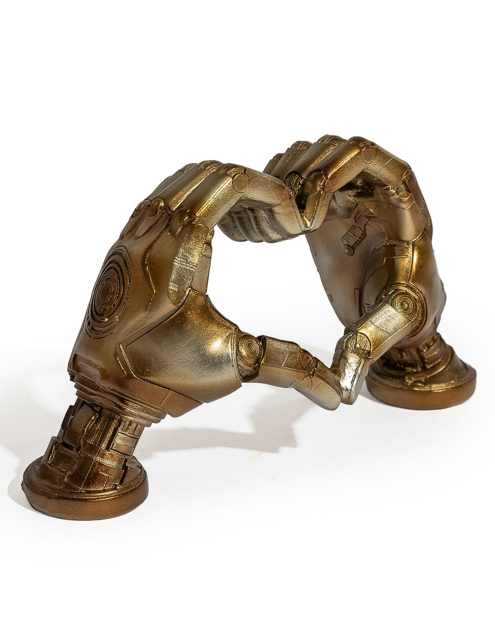 "Robot Love" Heart Hands Ornament - FL156