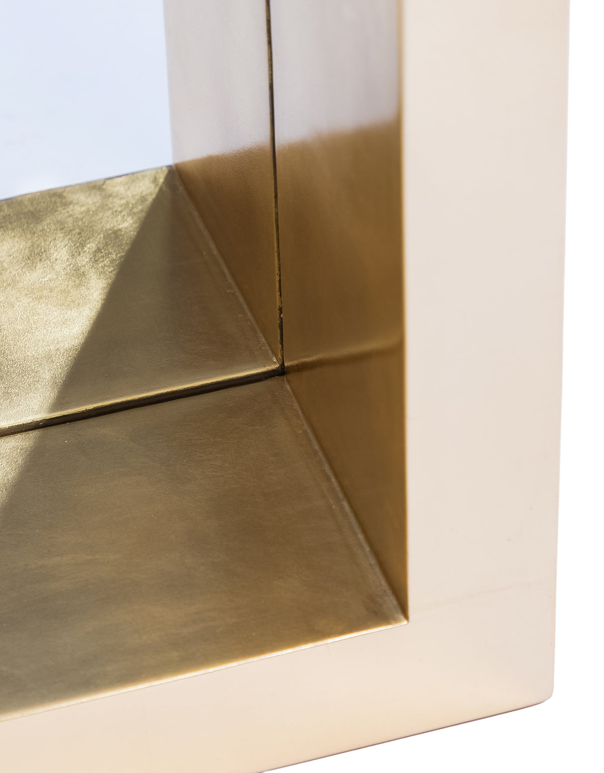 Large Deep-Framed Rectangluar Bolzano Mirror - M433