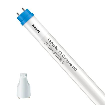 Philips CorePro LEDtube 1200mm UO 21.5W 830 T8 - LED Tube T8 CorePro (EM/Mains) Ultra Output 21.5W 2250lm - 830 Warm White | 120cm - Replaces 36W