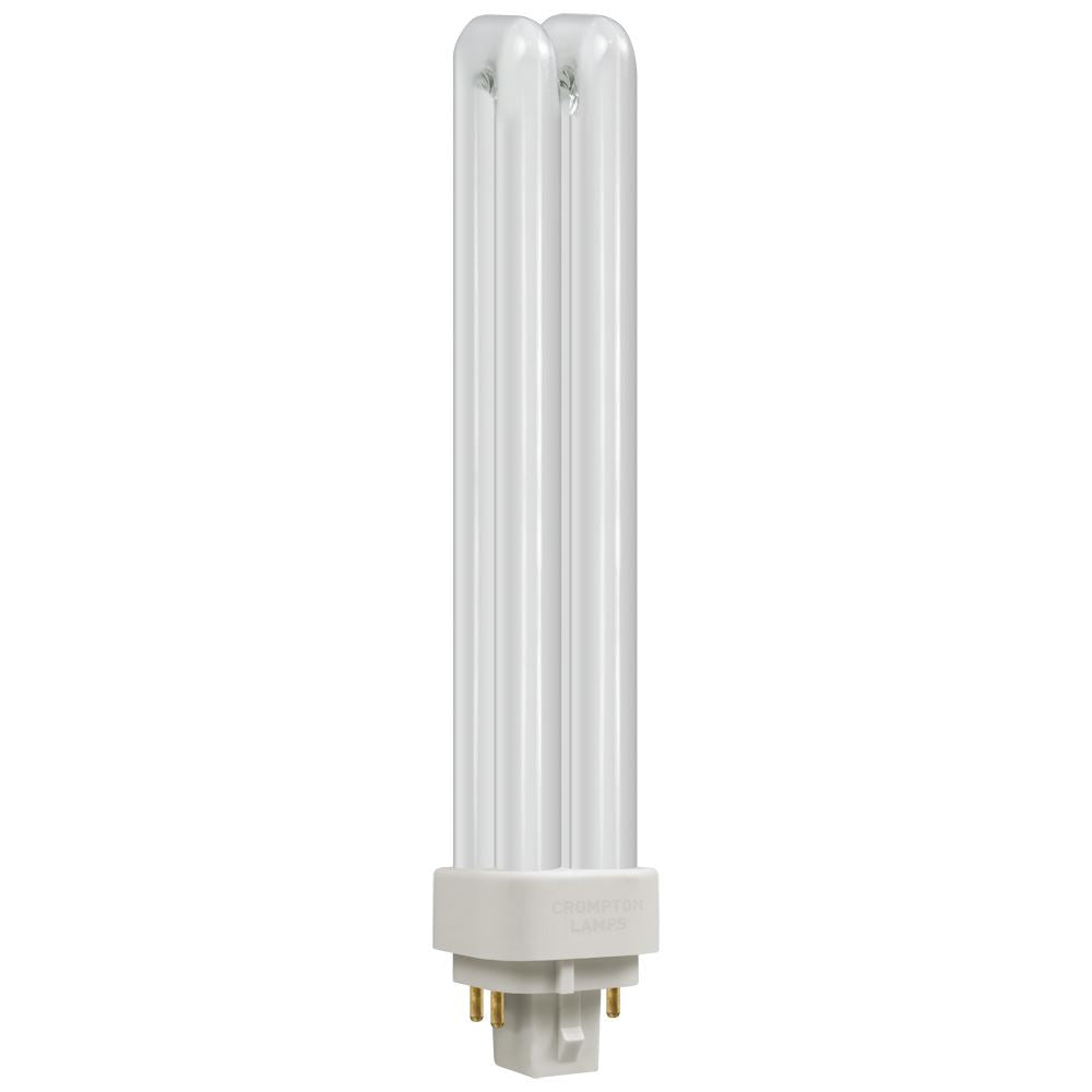 Crompton CLDE26SWW - CFL Double Turn DE Type Dimmable 26W 3000K G24q-3 4-Pin