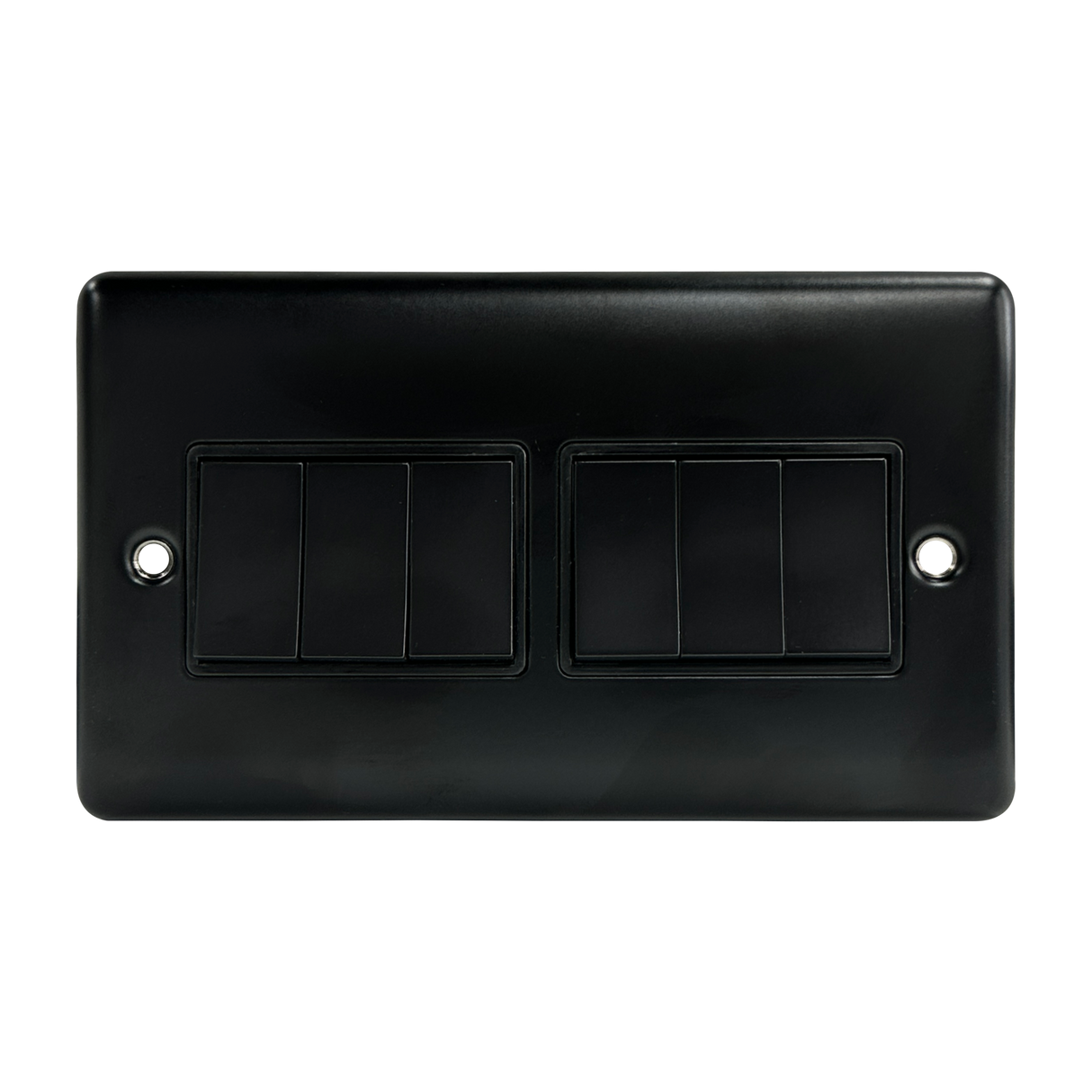 Caradok 6G 2Way 10A Switch Matt Black