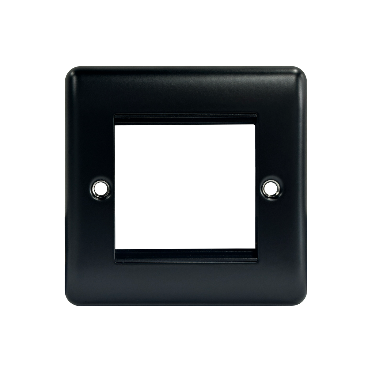 Caradok 1G 2 Module Data Plate Matt Black
