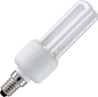 SPL E14 CFL 2U Stick 36x119mm 230V 450Lm 8W 2700K 10000h 2700K Non-Dimmable - 441408012
