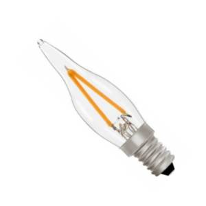 240v 2w E10 LED C22 22x86mm 2700k Dim - Zico - ZIK075/2W27E10