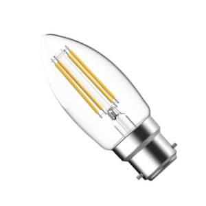 GE Lighting CL4.5BC-82-GE - 240v 4.5w Ba22d LED 2700k Non Dimmable 470 LUMENS