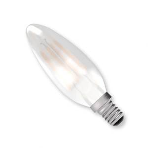 Filament LED Candle 240v 4w E14 Frosted Dimmable - BELL 05315