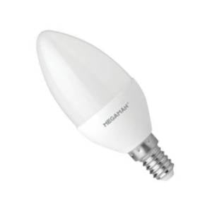 240v 6w E14 Opal 2800K LED Candle Dimmable - Megaman - 143209 - LC1106d