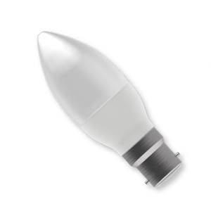 240v 7w Ba22d Candle Opal 2700K 500lm Non Dimmable - Bell - 05838