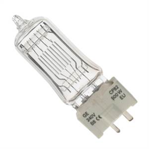Philips CP82 500w 240v GY9.5 Cap Projector Lamp. Ansi Code FRJ