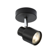 Knightsbridge CSP1MB 230V GU10 Single Spotlight - Matt Black ML Knightsbridge - Sparks Warehouse