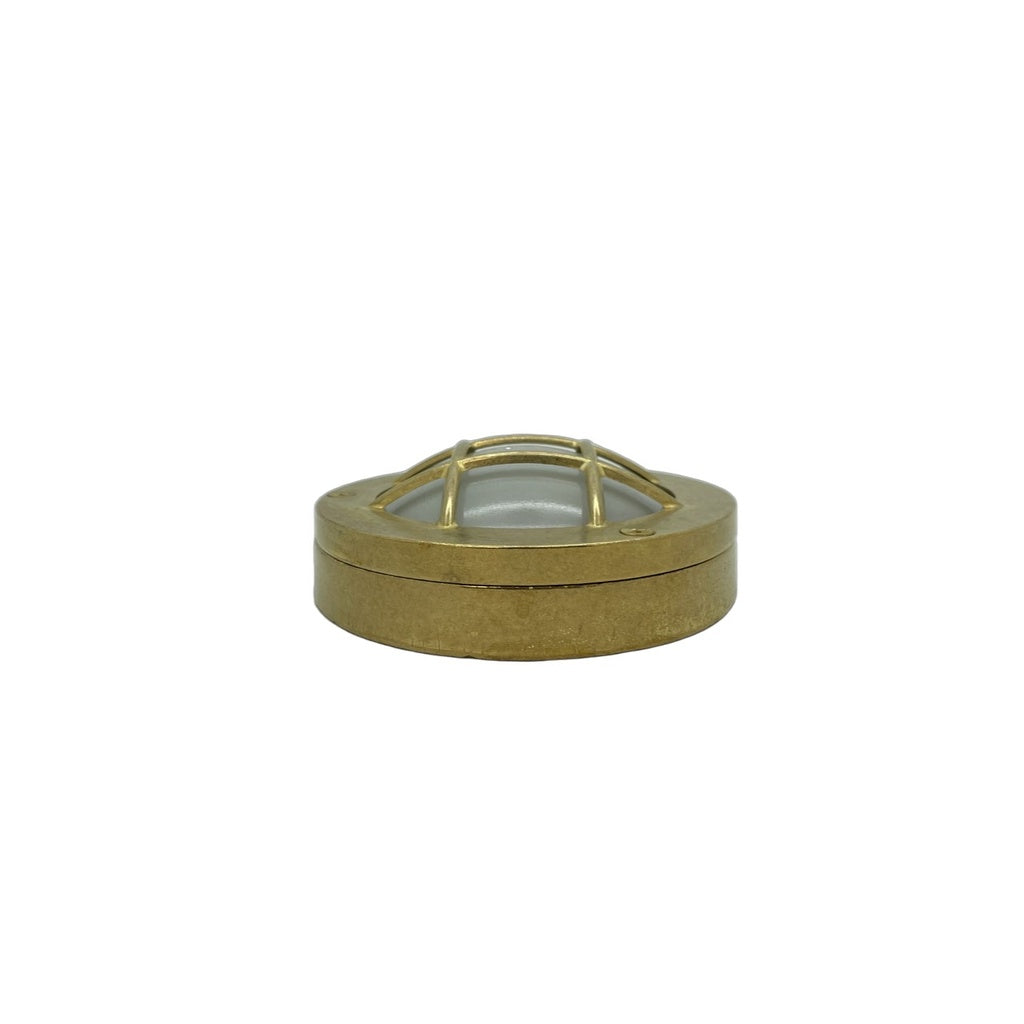 navigator solid brass compact mini bulkhead satin nickel