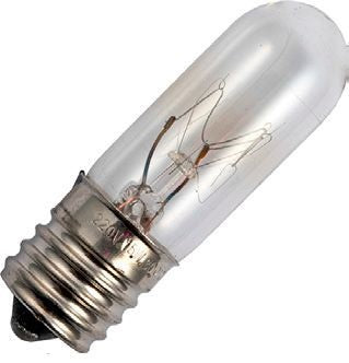 Schiefer E17 T22x57mm 120V 10W C-5A RC 2000h Clear 2500K Dimmable - 175766700