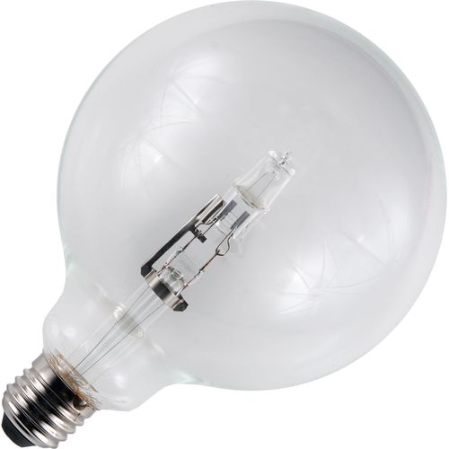 Schiefer Eco Halogen E27 Globe G125x170mm 230-240V 18W 2000h Clear 2800K Dimmable - 640018125