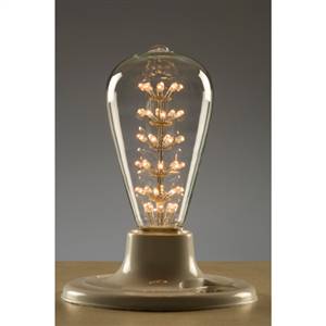 240v 1.3w LED 100 lumens E27 Ferrowatt Antique Cage - Ferrowatt - F1910 LED