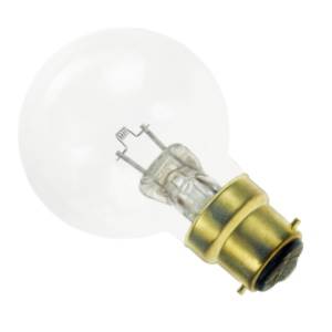 F40 100w 6v Ba22d/BC Clear Projector Lamp