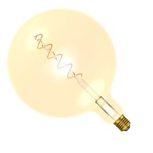 Filament LED G125 240v 4w E27 Amber Spiral Filament Dimmable - BELl - 60021