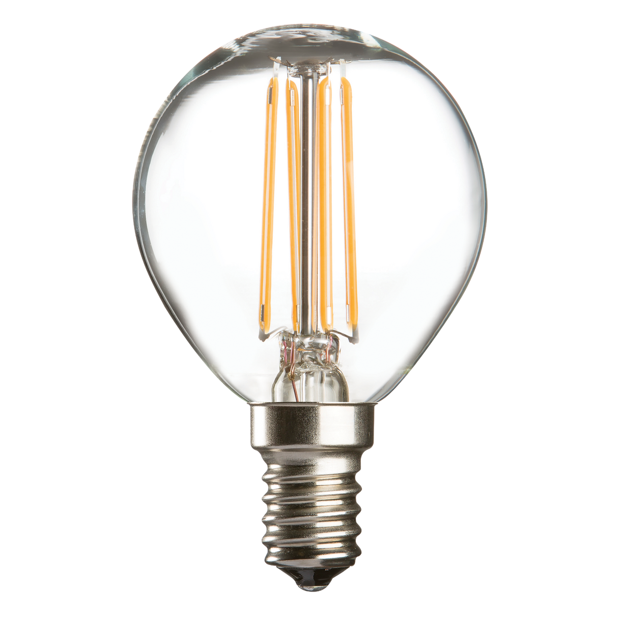 GB4SESC 230V 4W LED 45mm Golf Ball SES Clear