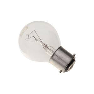 240v 25w B22d/BC Clear 45mm Round Golf Ball Bulb Rough Service