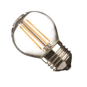 Casell GBL4ES-84D-CA - Filament LED Golf 240v 4w E27 4000k 440lms Dimmable