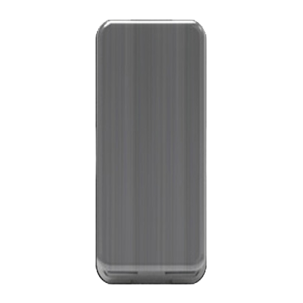 Caradok Switch Cover Brushed Chrome