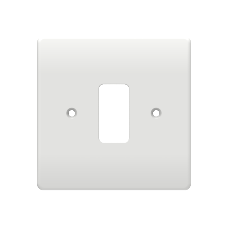 Caradok 1G Front Grid Plate White Moulded