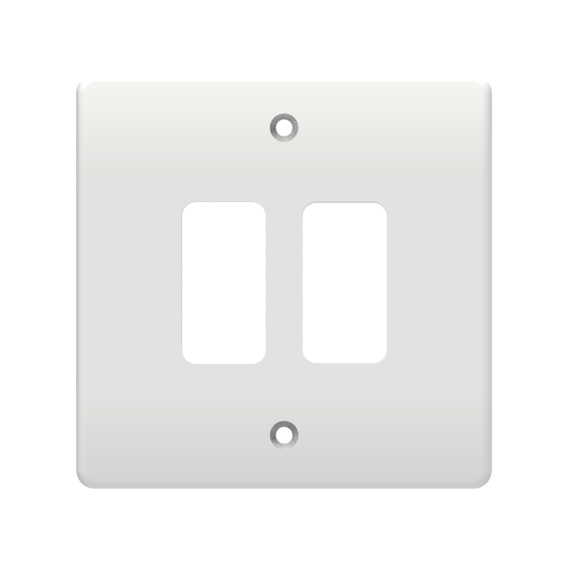 Caradok 2G Front Grid Plate White Moulded
