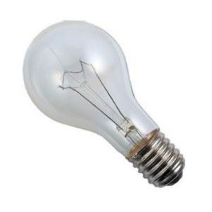 GLS 500w E40/GES 240v Clear Light Bulb