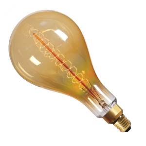 Girard Sudron GL40ES-DECOG3-GS - 240v 40w E27 Amber Deluxe Decorative 314