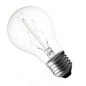 GLS 60w E27/ES 240v Clear with Decorative Filament Light Bulb