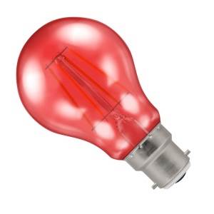 240v 4.5w BC LED Harlequin Red - Crompton - 13759