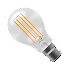 LED GLS 240v 6w Ba22d Clear Filament Dimmable - BELL - 05302