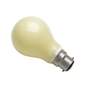 GLS 25w B22d/BC 240v Osram Yellow Light Bulb