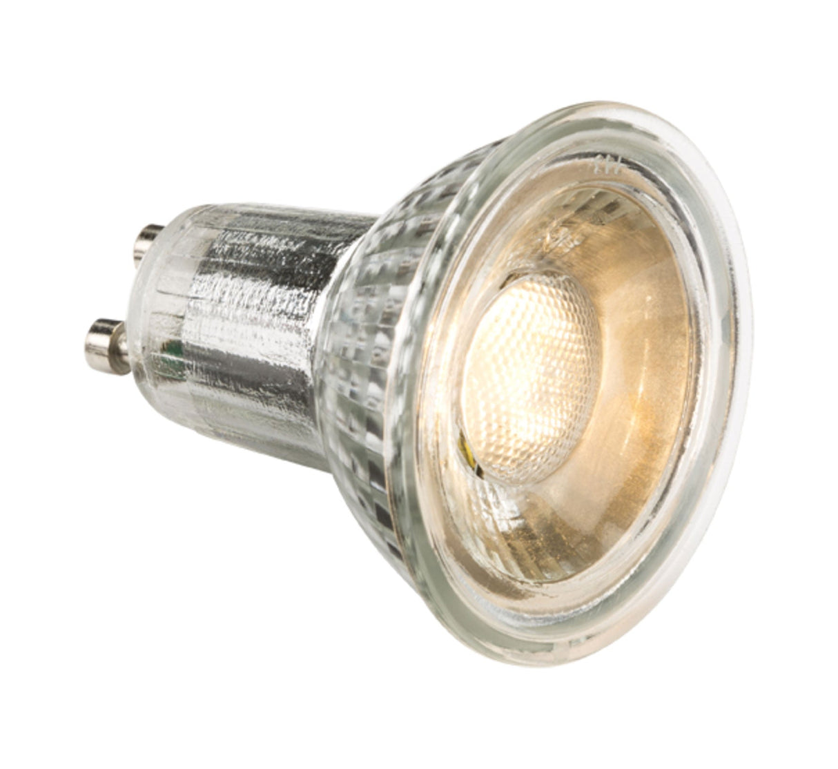 G5DWW 5W GU10 Glass LED 2700K Warm White Dimmable 500 Lumens