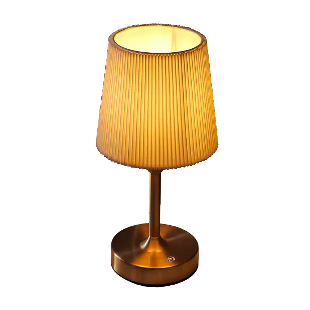 Caradok - The Callington - Cordless LED Dimmable USB Stainless Steel Rechargeable Table Lamp 5200mAh