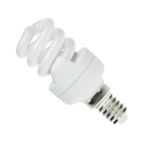 PLSP 7w 240v E14/SES Extra Warmwhite/827 T2 Electronic Spiral Energy Saving Light Bulb