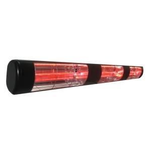 Victory HLW45BG 240v 3 x 1500w Black Casing Long Life Patio Heater - Gold Lamp