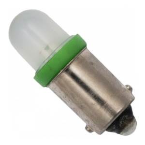 LB28.UB.12G-ACDC - 12v AC/DC Ba9s T10x28mm Green Ultrabrite